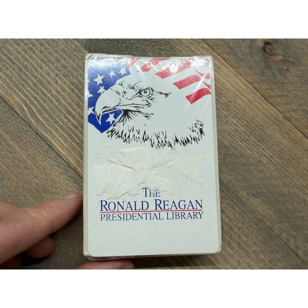 Ronald Reagan Presidential Library Souvenir Playing Cards Deck Sealed Unopened
